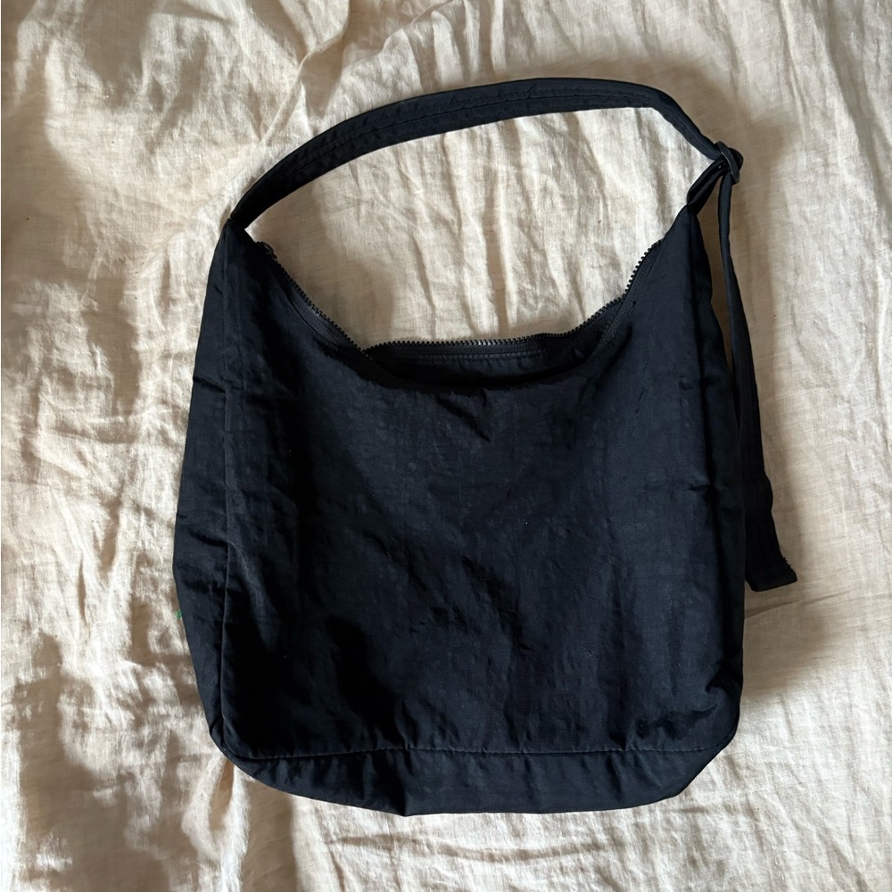 Black BAGGU Nylon Shoulder Bag